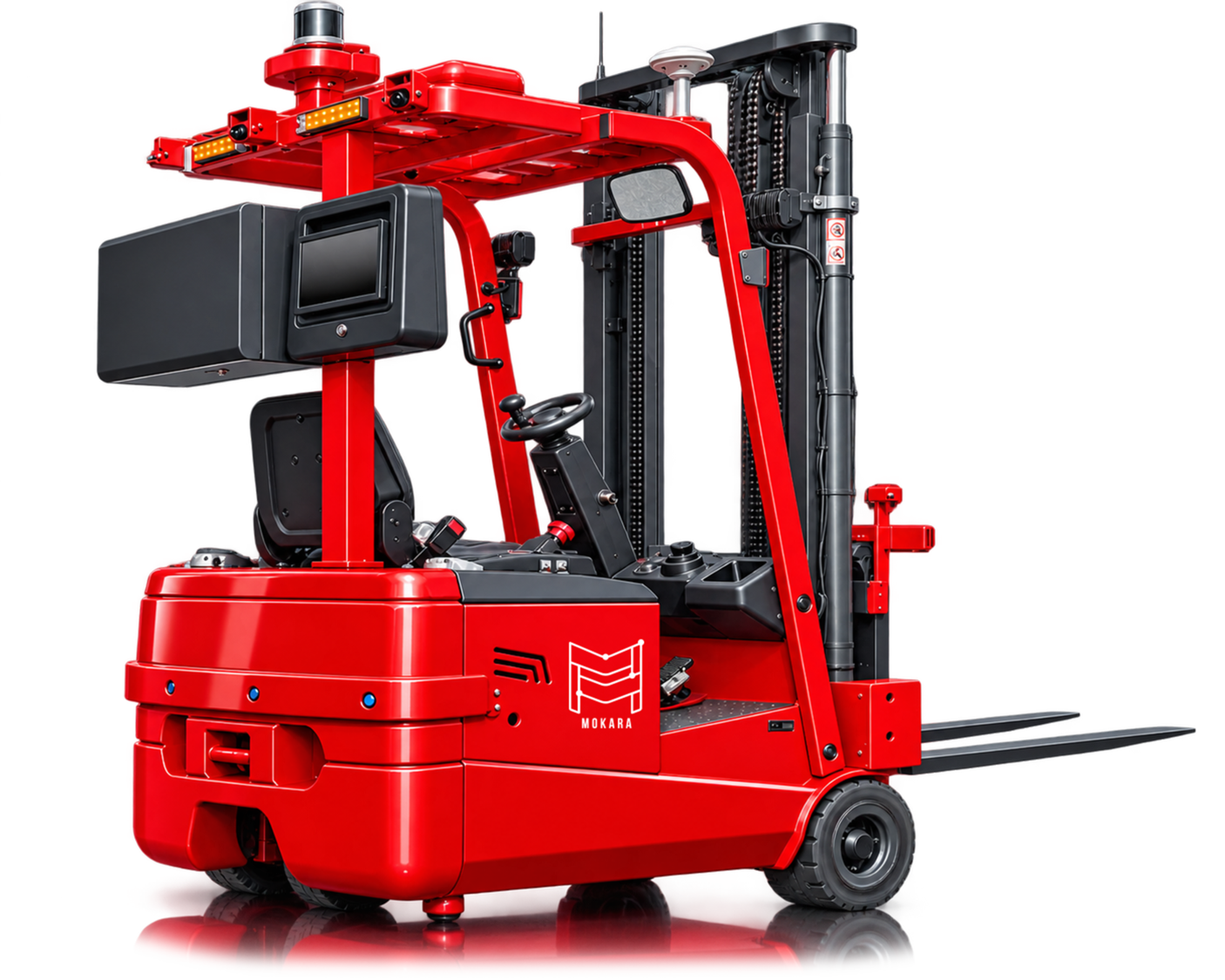 Outdoor Counterbalanced Forklift AMR